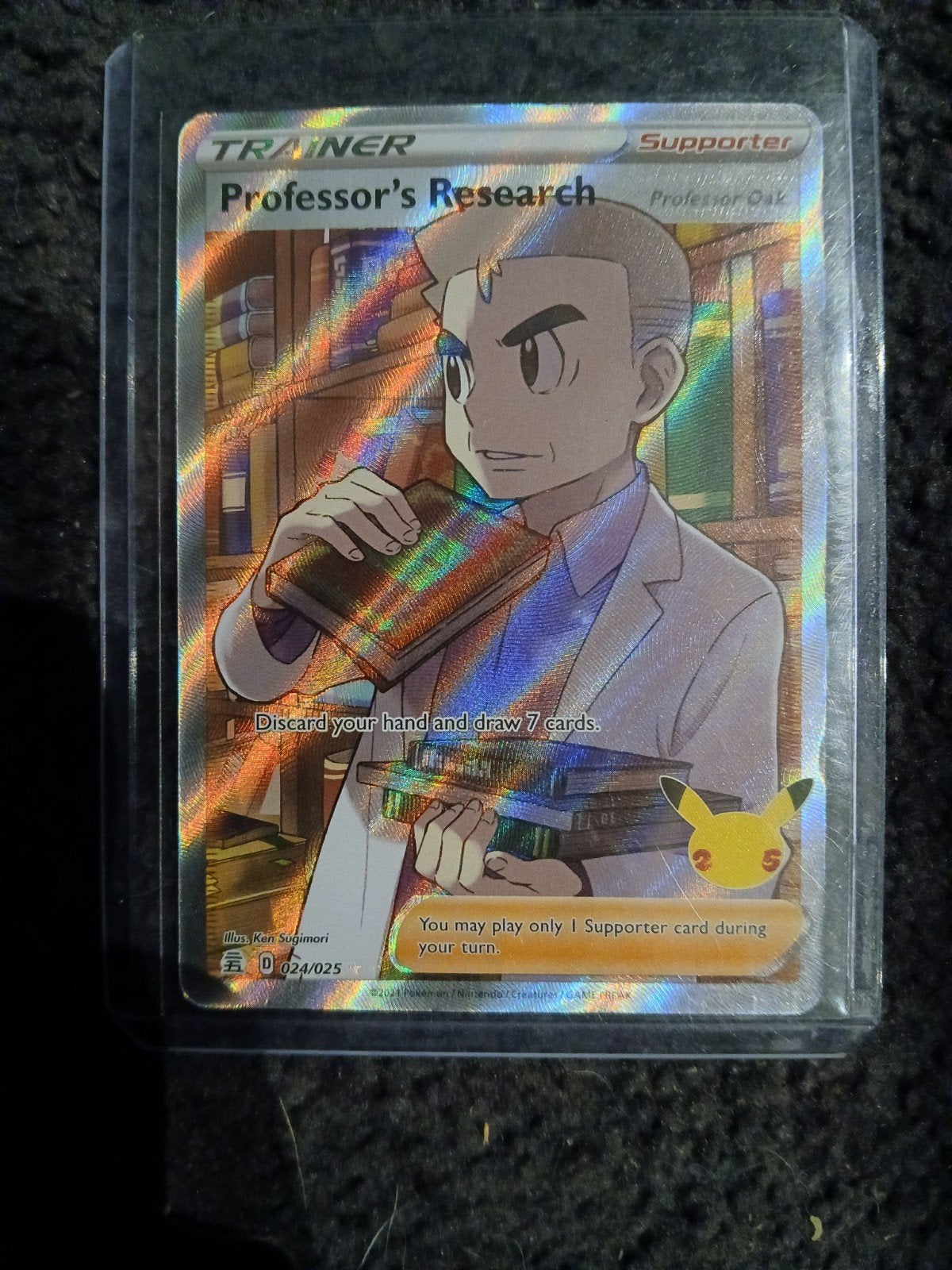 Professor's Research (Professor Oak) Celebrations 024/025, Ophalen of Verzenden