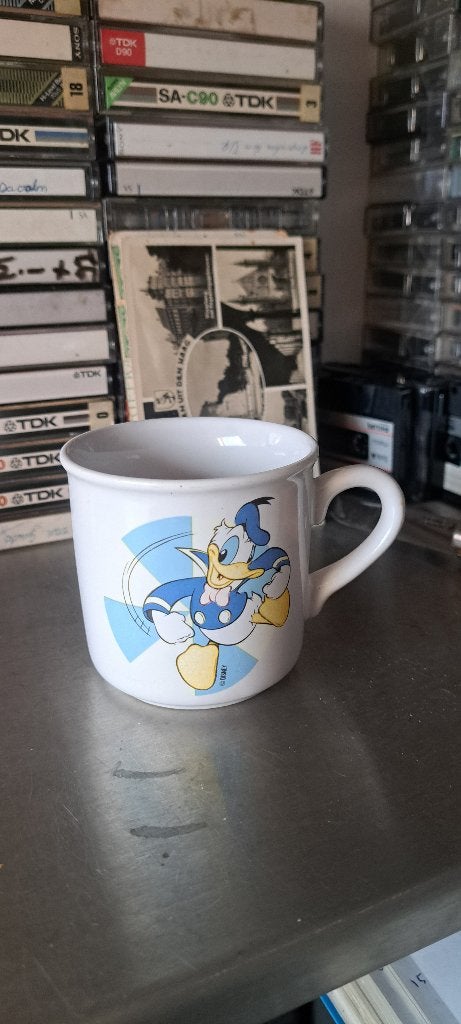Donald Duck mok/beker (Z258-123), Verzamelen, Ophalen of Verzenden, Donald Duck, Gebruikt, Servies
