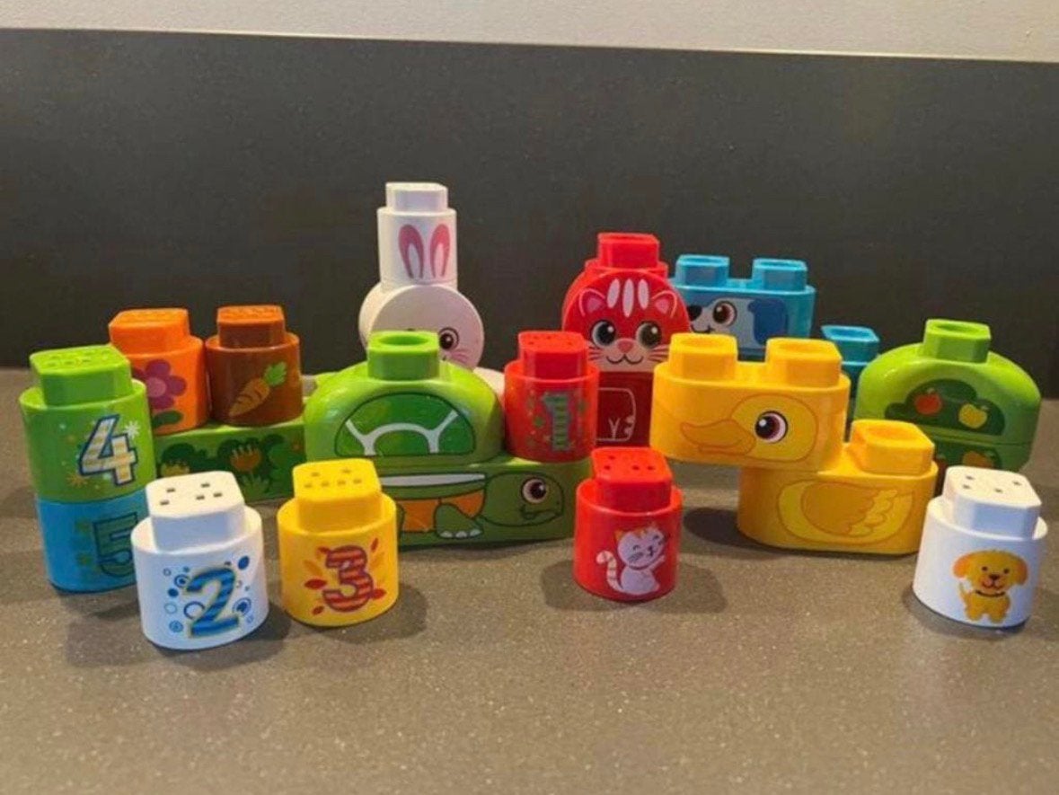 Vtech - Bla Bla Blocks Dieren, Ophalen of Verzenden, Zo goed als nieuw, 2 tot 4 jaar
