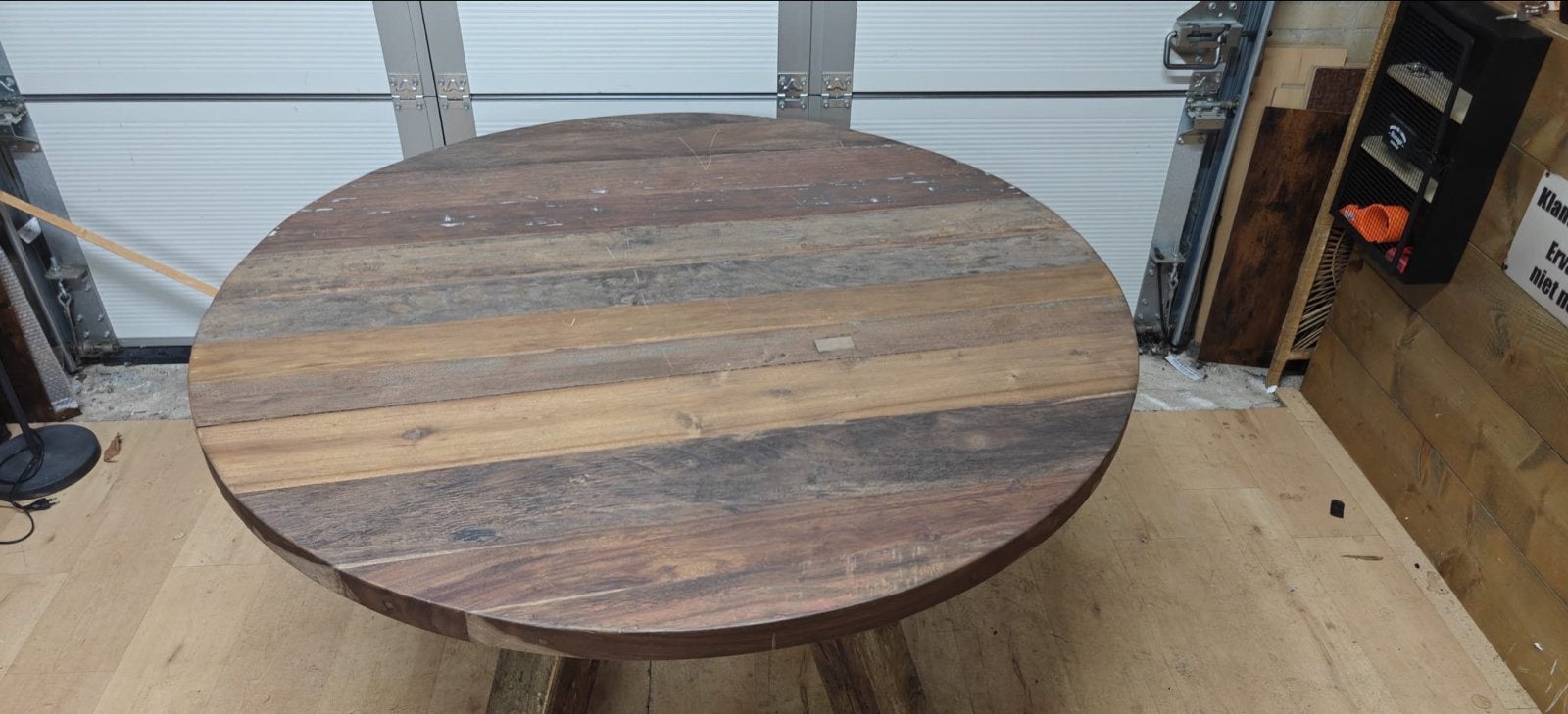 Ronde Eetkamertafel Kötter - Diameter 120 CM, Huis en Inrichting, Gebruikt, 100 tot 150 cm, Rond, Ophalen of Verzenden