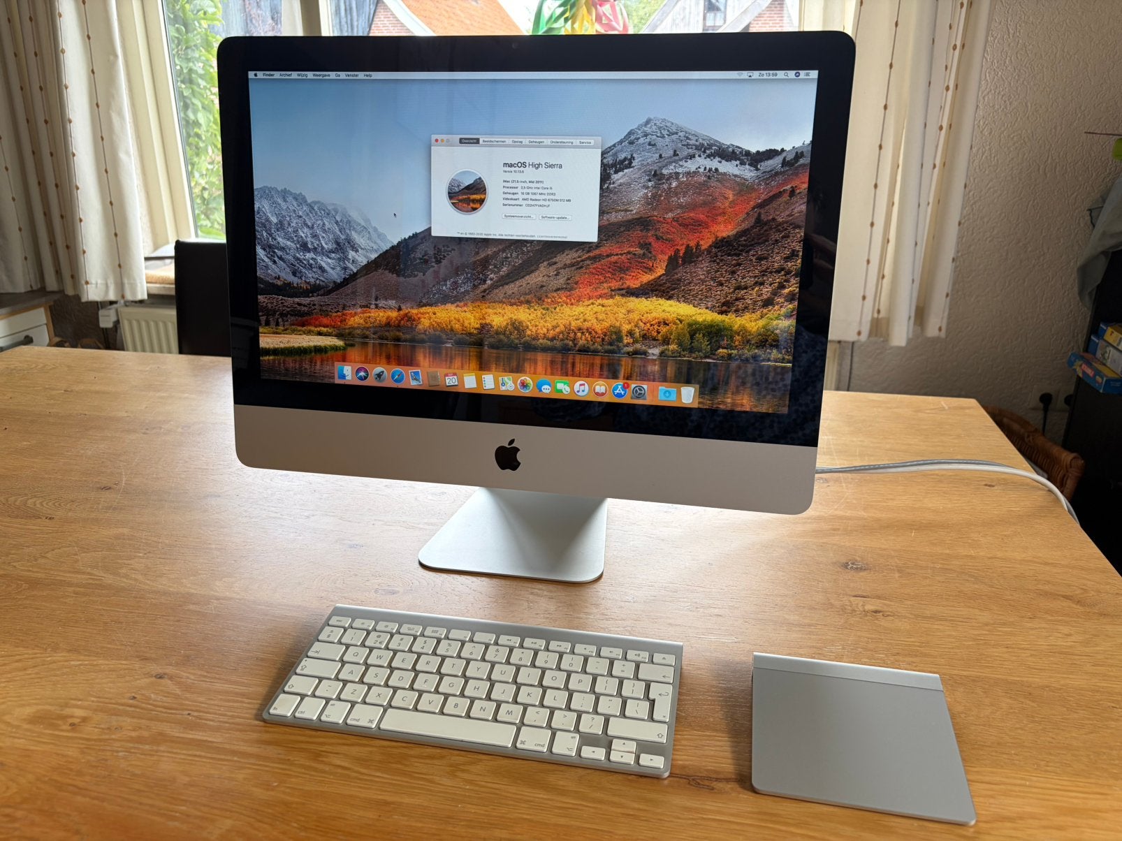 Te koop: iMac 21,5 inch 2011 2,5 GHz, Computers en Software, Ophalen, Gebruikt, 2 tot 3 Ghz, SSD