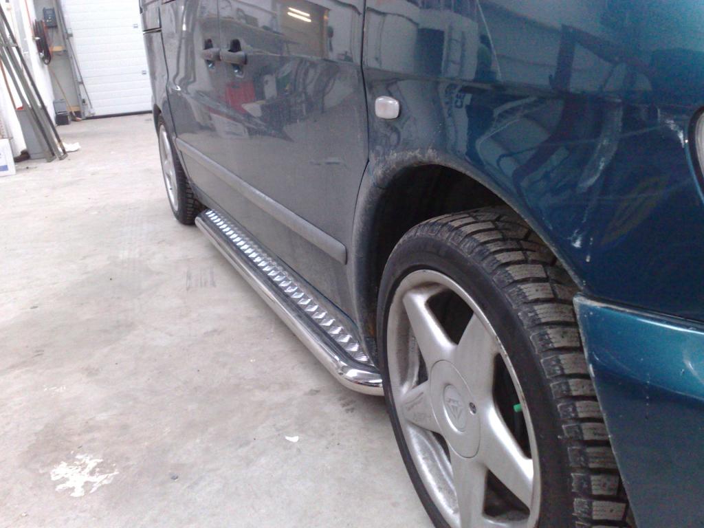 #AANBIEDING Sidebars met Alum.plaat Mercedes Vito W638, Auto diversen, Tuning en Styling, Niet ingevuld, Niet ingevuld, Niet ingevuld