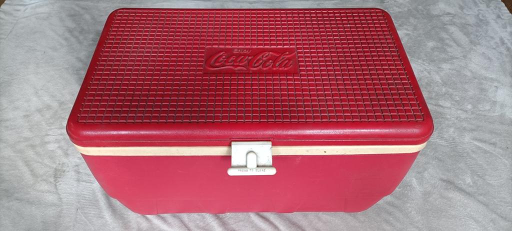 Laatste kans! Vintage Coca-Cola Igloo Koelbox, Caravans en Kamperen, Koelboxen, Koelelement, Ophalen