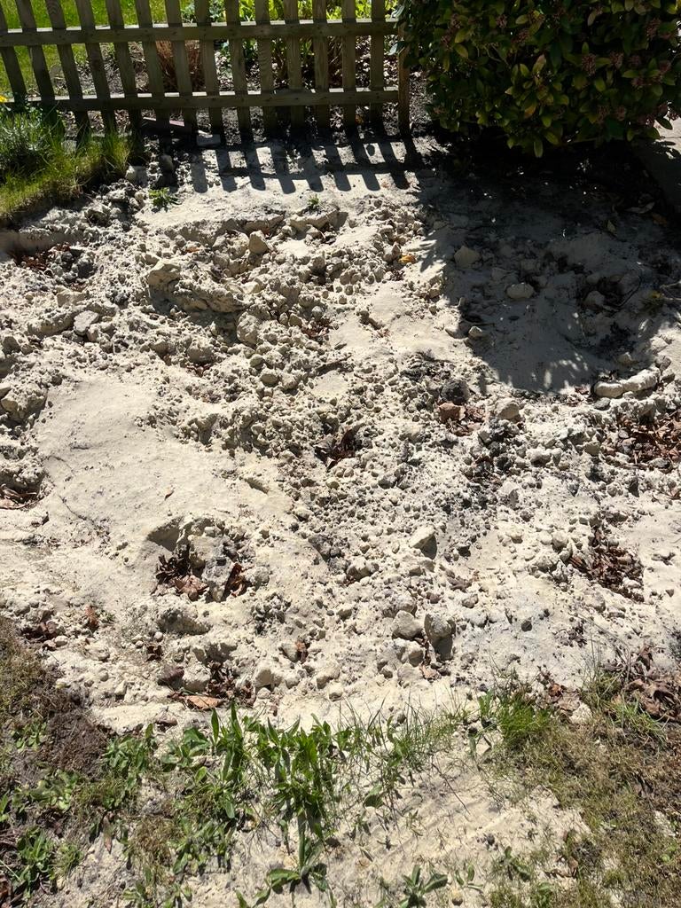 Geel zand Gratis!, Tuin en Terras, Zand, Ophalen, Zo goed als nieuw, Ophoogzand
