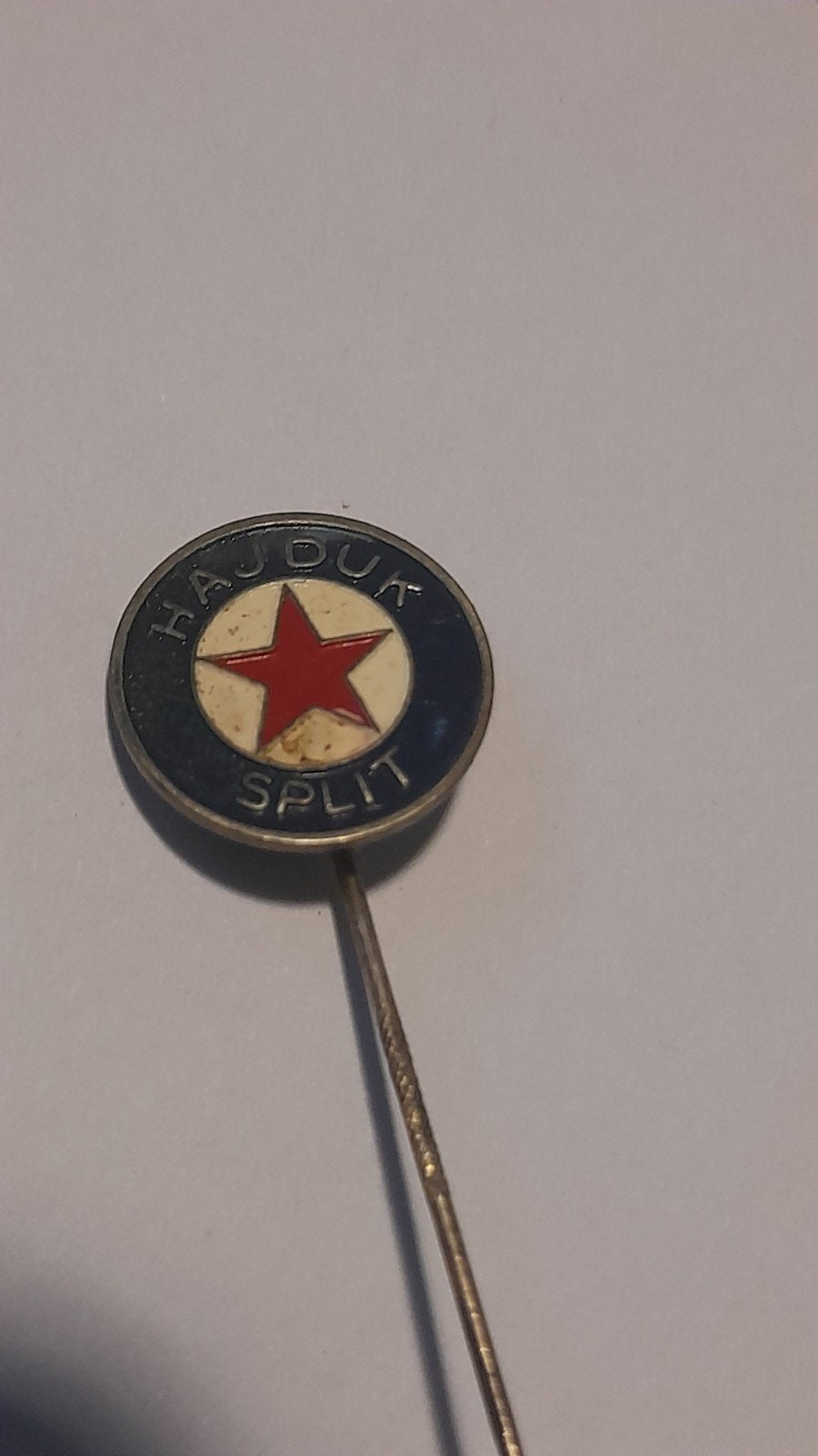 Vintage Hajduk Split Speldje/Pin, Verzenden, Gebruikt