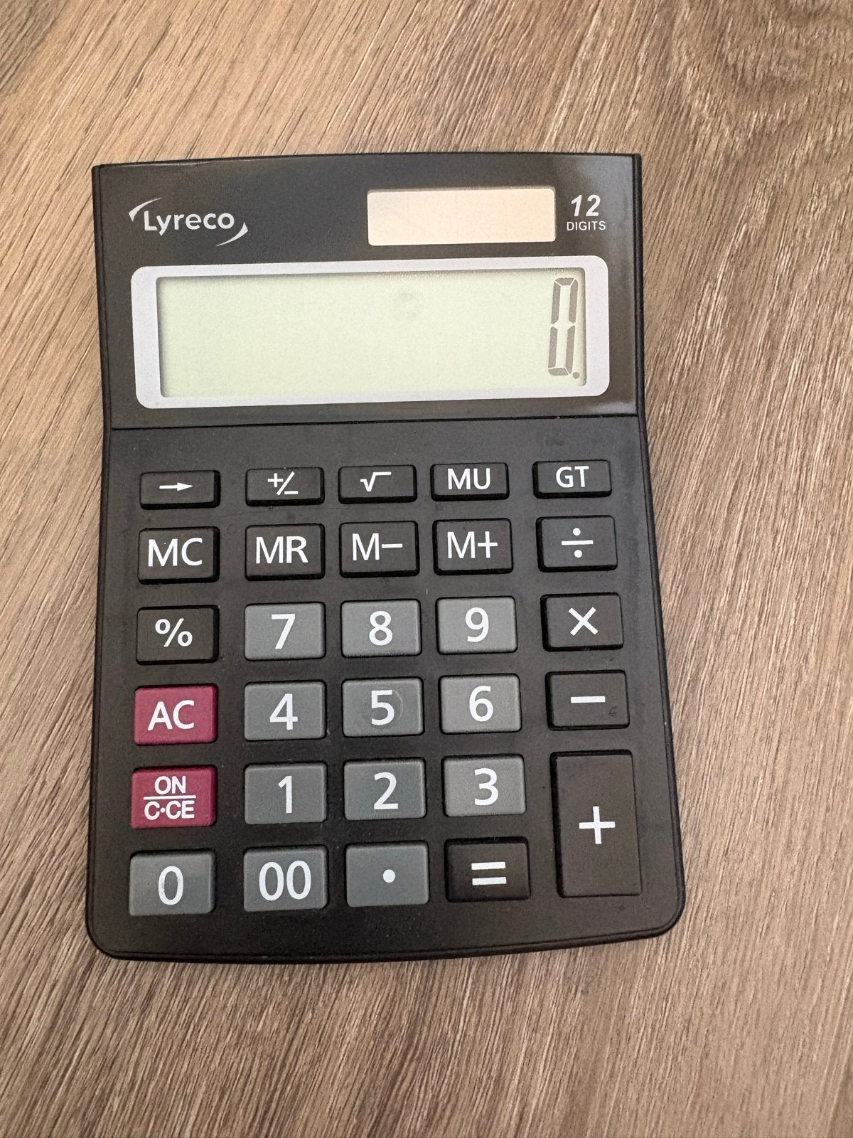 Gratis zwarte rekenmachine, Diversen, Rekenmachines, Ophalen, Gebruikt