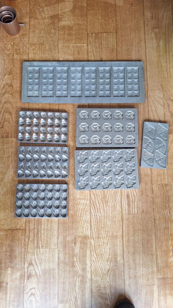 Bonbon en chocolade mallen, 7 stuks, Ophalen of Verzenden