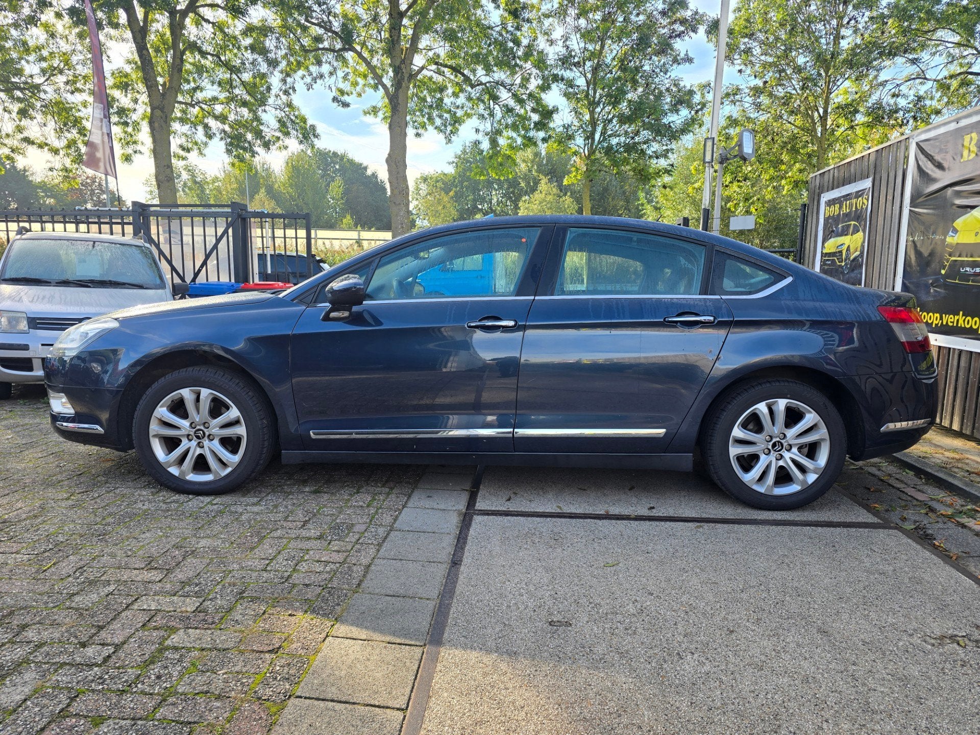 Citroen C5 1.6 THP Exclusive/leer/airco/navi/cruise/trekhaak, Voorwielaandrijving, Euro 5, 15 km/l, Gebruikt