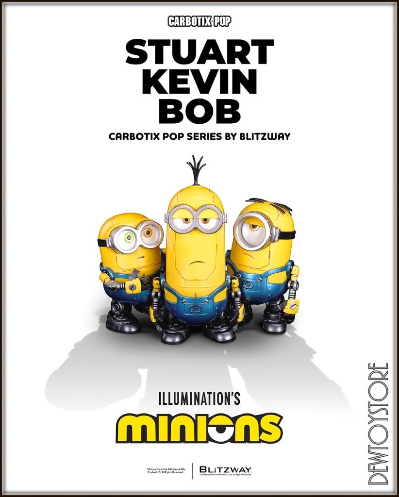 [Pre-order] Blitzway Carbotix Pop Action Figure - Minions, Verzamelen, Poppetjes en Figuurtjes, Verzenden, Nieuw