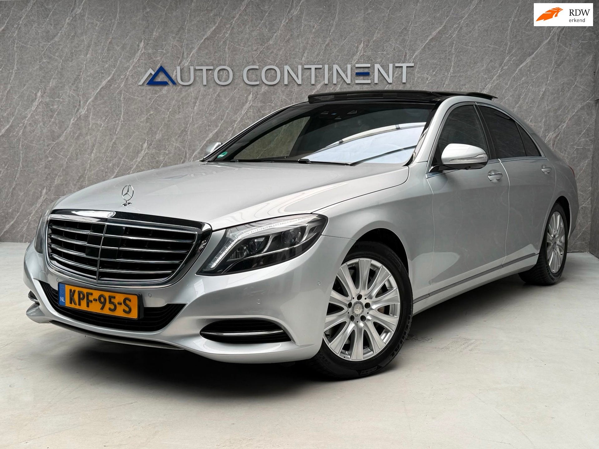 Mercedes-Benz S-klasse 500 4Matic 456 PK / Dealer Onderhoude, Gebruikt, Bedrijf, Vierwielaandrijving, Elektronische parkeerrem