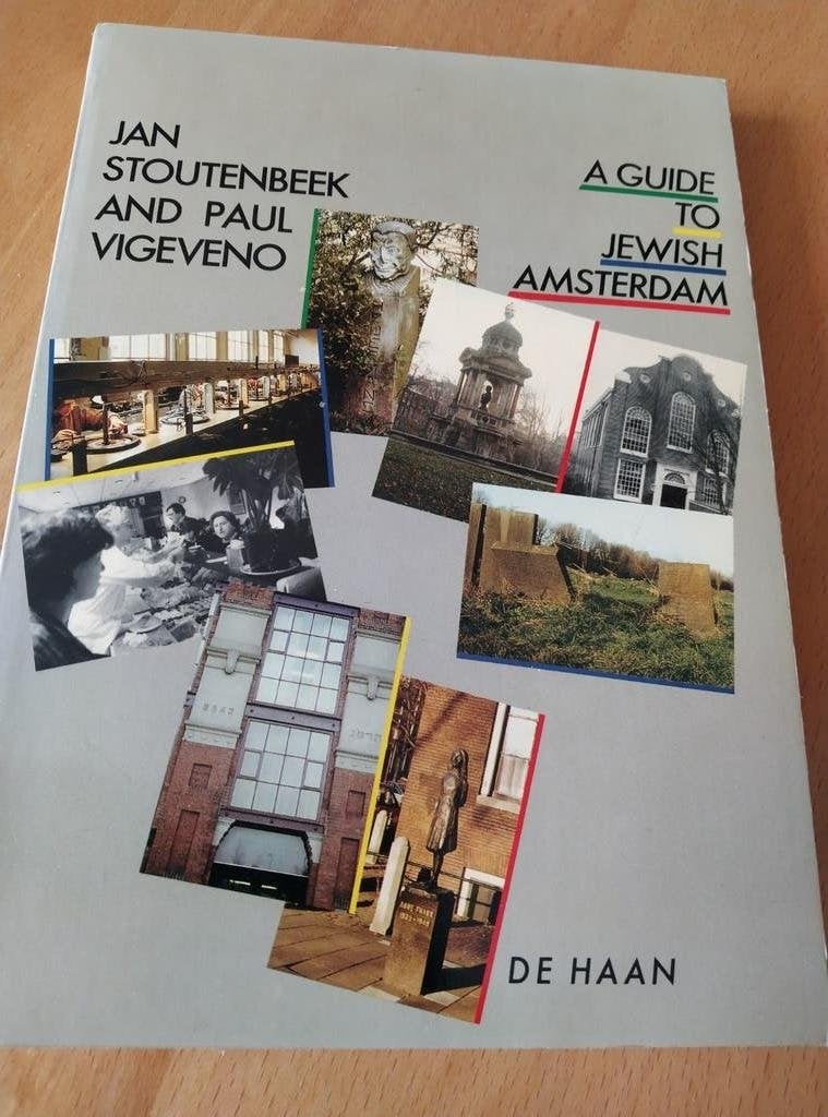A Guide to Jewish Amsterdam, Ophalen of Verzenden, Reisgids of -boek, Gelezen, Overige merken