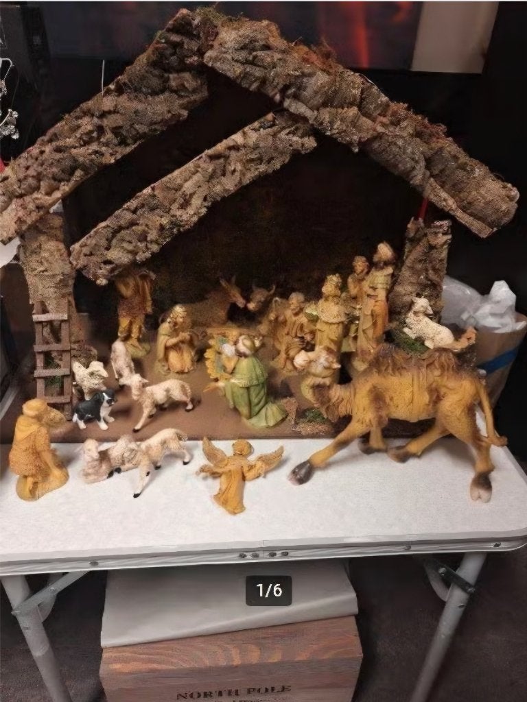 Kerstkribbe, Ophalen, Zo goed als nieuw
