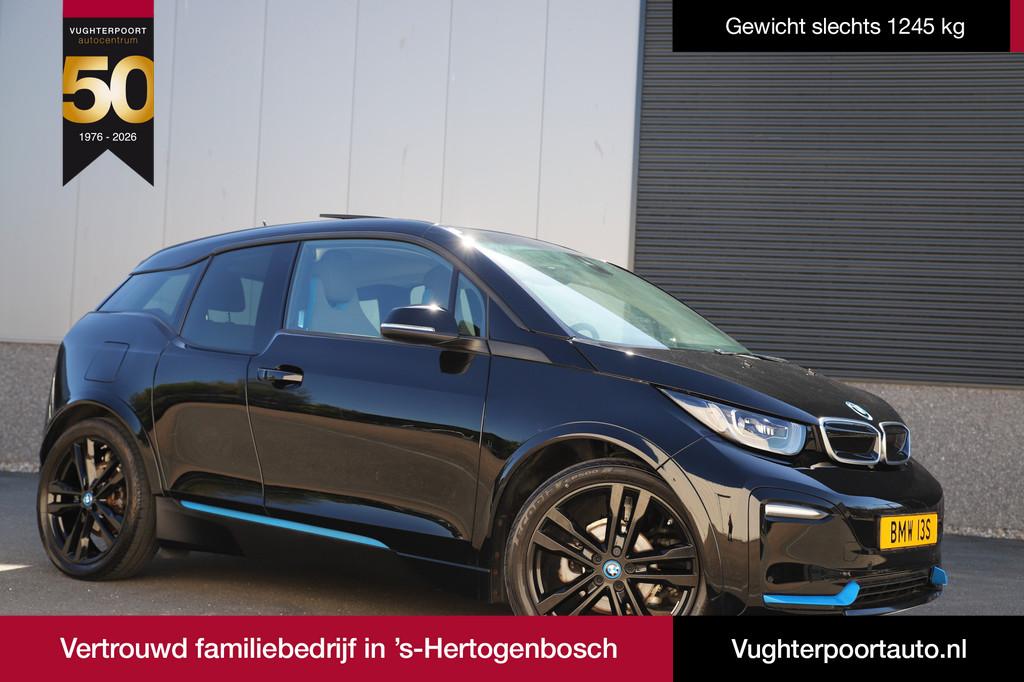 BMW i3 S 184pk Executive 120Ah 42 kWh/H-Kardon/Sunroof/Adapt, Auto's, BMW, Automaat, Gebruikt, 1290 kg, 4 stoelen