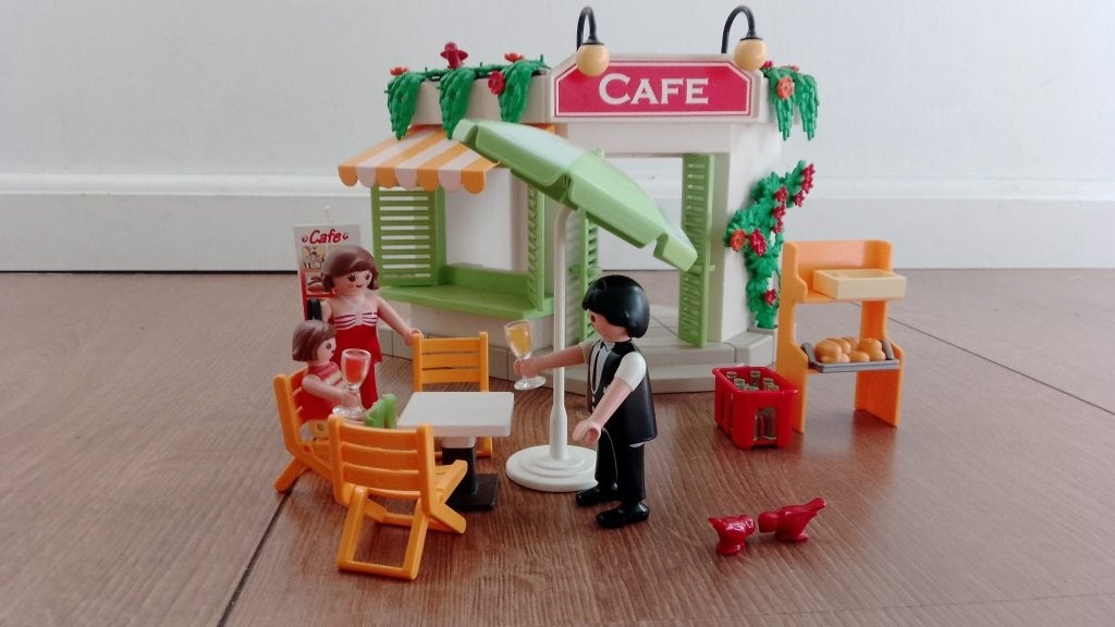 Playmobil café, Ophalen of Verzenden, Zo goed als nieuw