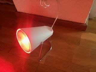 Philips Infraphil infrarood warmtelamp type HP3690, Ophalen, Zo goed als nieuw, E27 (groot), Philips