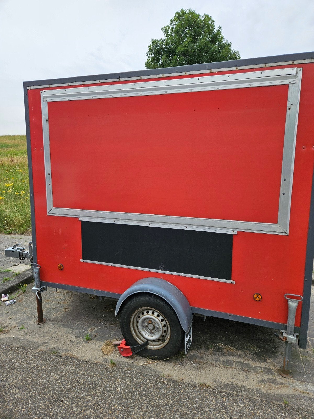 Frituurwagen / Snackwagen -Foodtruck verkoopwagen, Ophalen of Verzenden