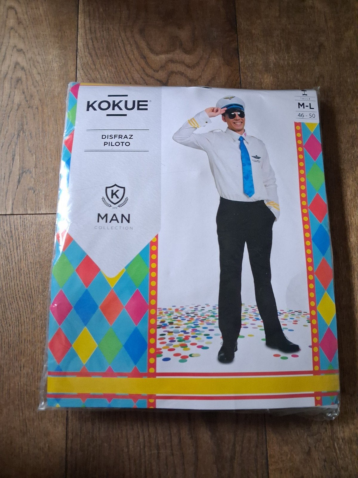 Kokue piloten kostuum, nieuw!, Ophalen of Verzenden, Nieuw, Carnaval