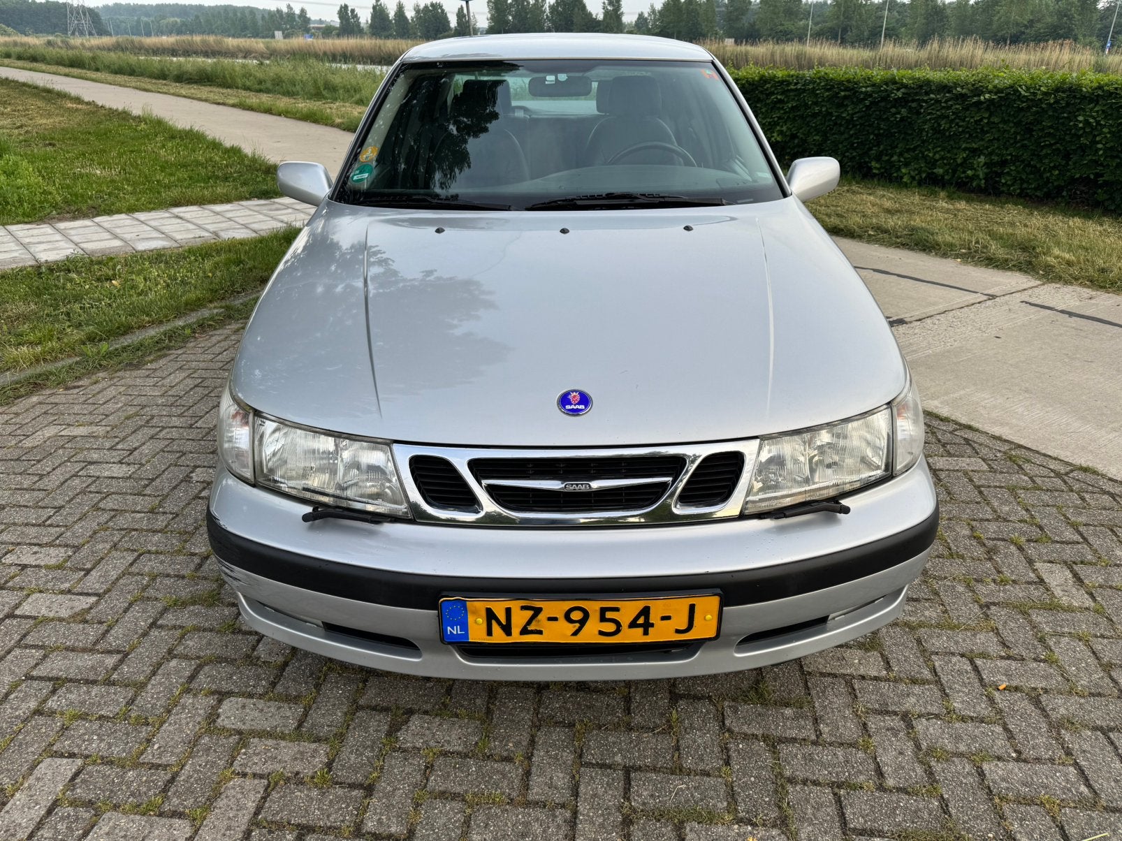 Saab 9-5 2.3t Automaat | APK 2027 | Cruise | 2 sets wielen, Auto's, Saab, Zwart, 2290 cc, Leder, Particulier