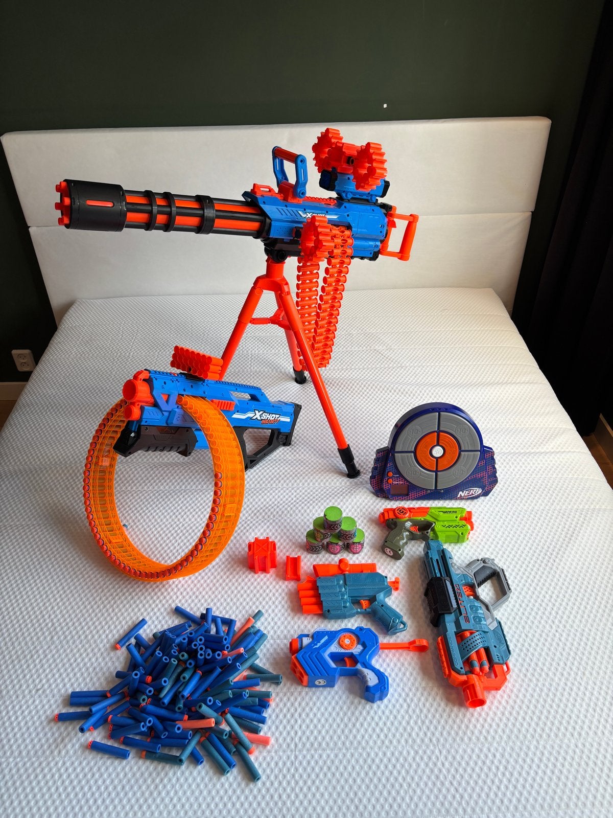Complete Nerf verzameling!, Ophalen, Gebruikt, Jongen of Meisje