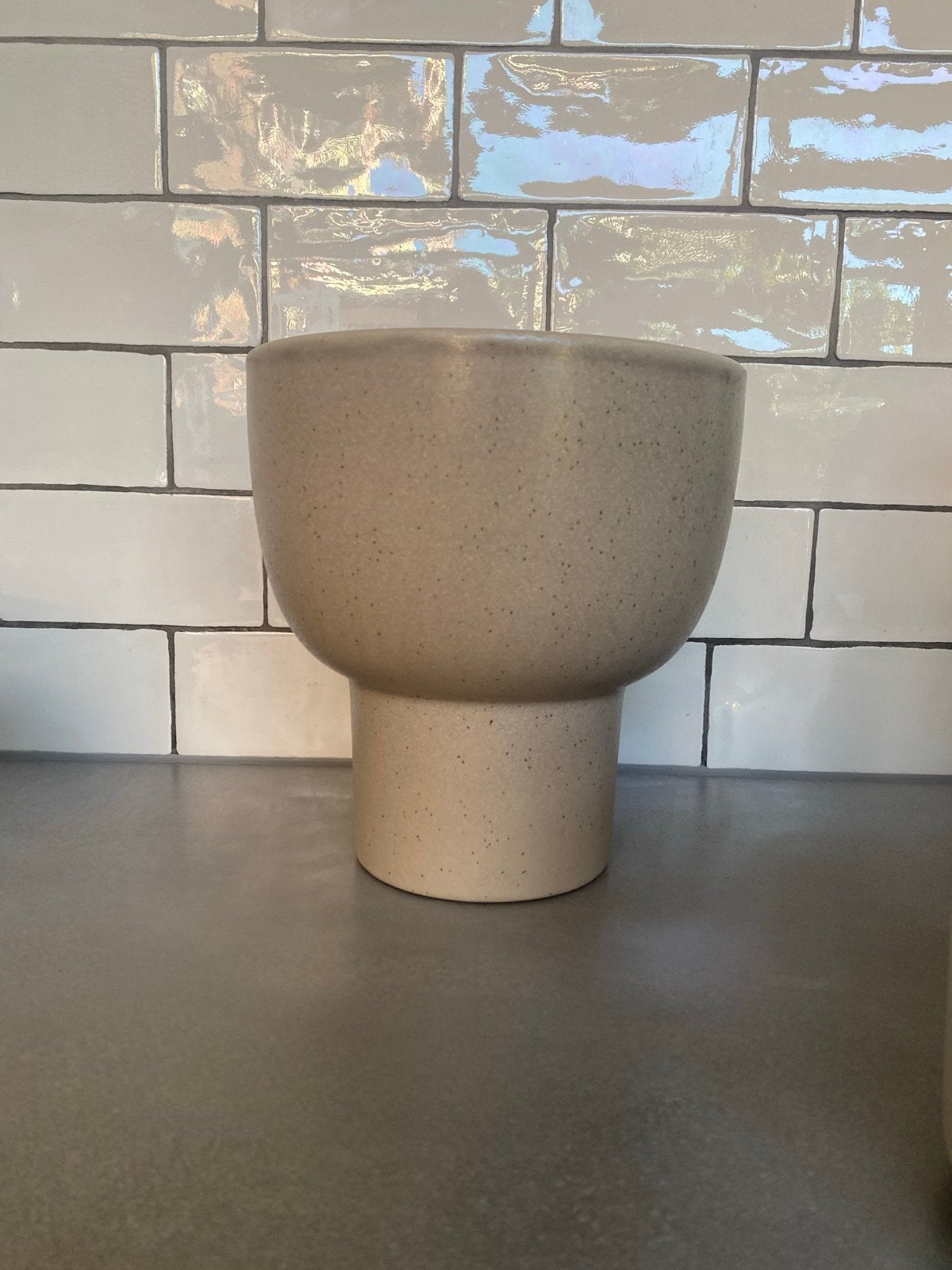 4 bloempotten van IKEA, Bloomingville en Jysk, Tuin en Terras, Bloempotten, Gebruikt, Aardewerk, Binnen, Minder dan 40 cm, Minder dan 25 cm