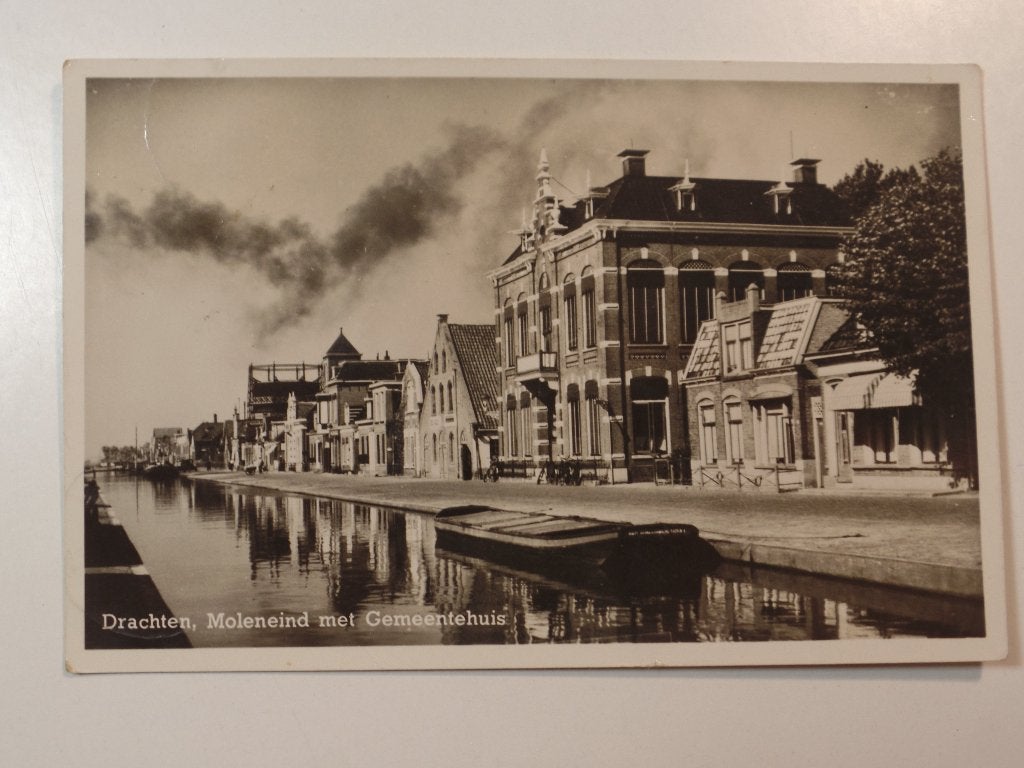 Drachten, Ophalen of Verzenden, 1940 tot 1960, Gelopen, Friesland
