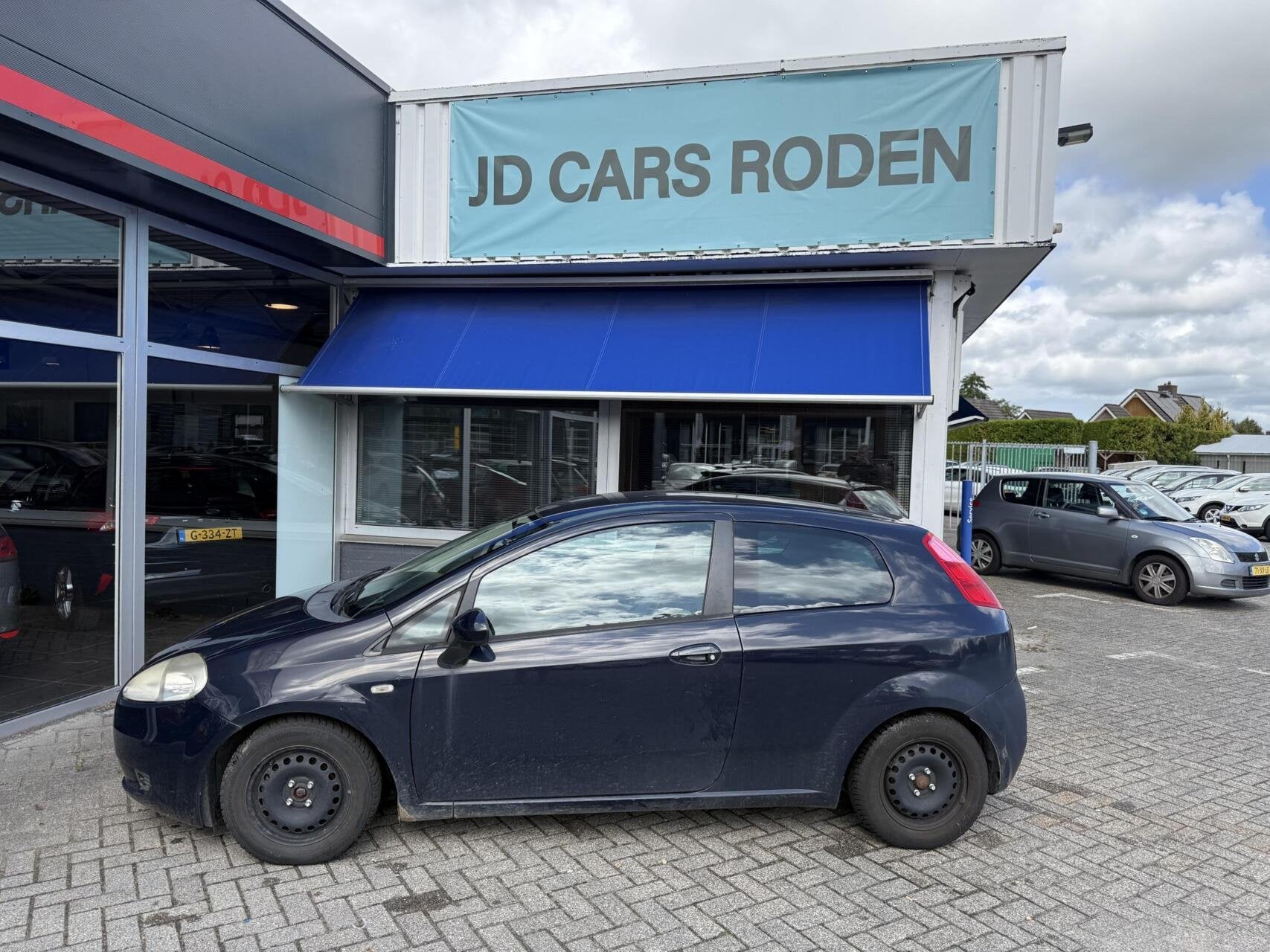 Fiat Grande Punto 1.4 Active Airco!, Auto's, Voorwielaandrijving, 4 cilinders, Grande Punto, Bedrijf