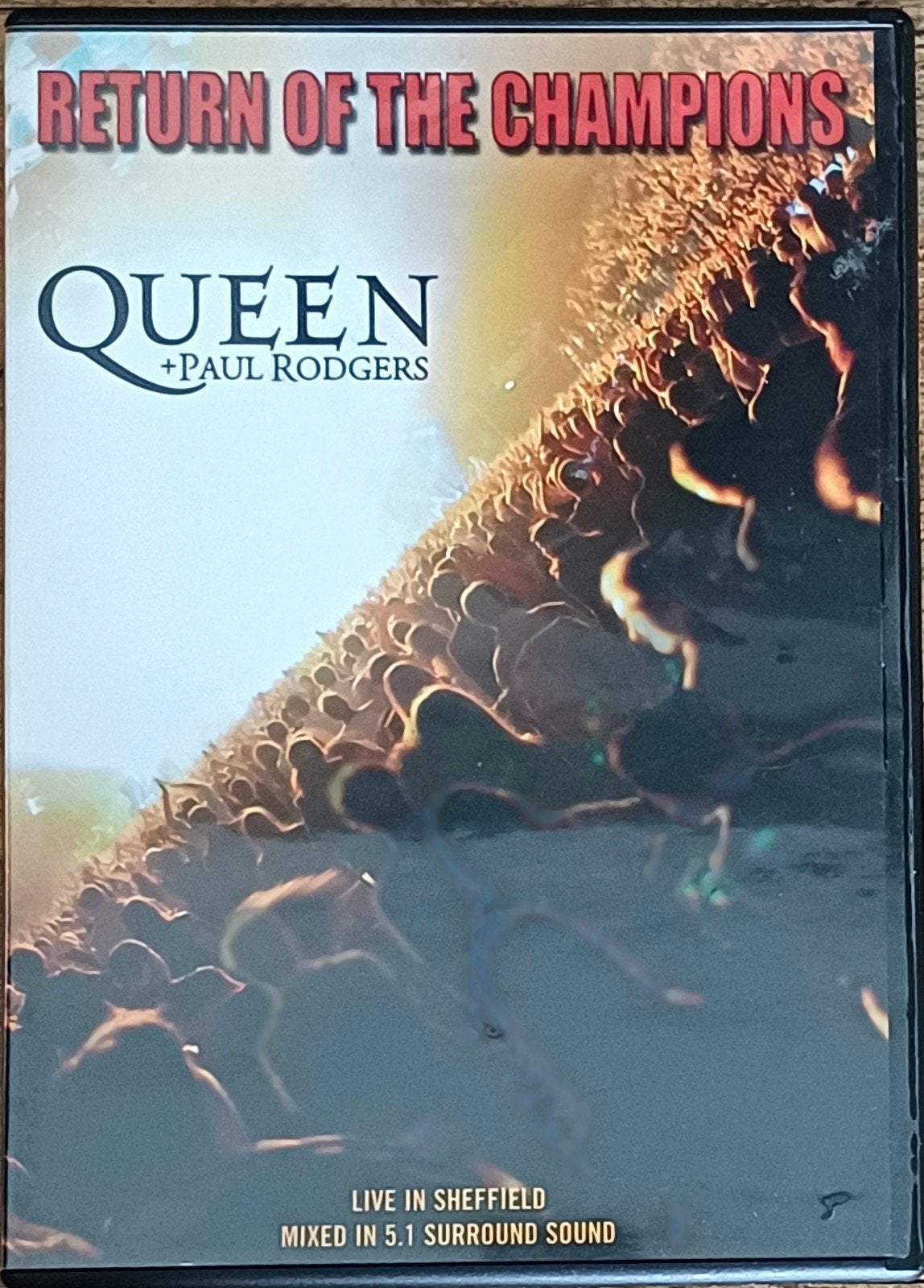 Queen + Paul Rodgers - Return of the champions - dvd, Alle leeftijden, Ophalen of Verzenden, Zo goed als nieuw, Inclusief boekje