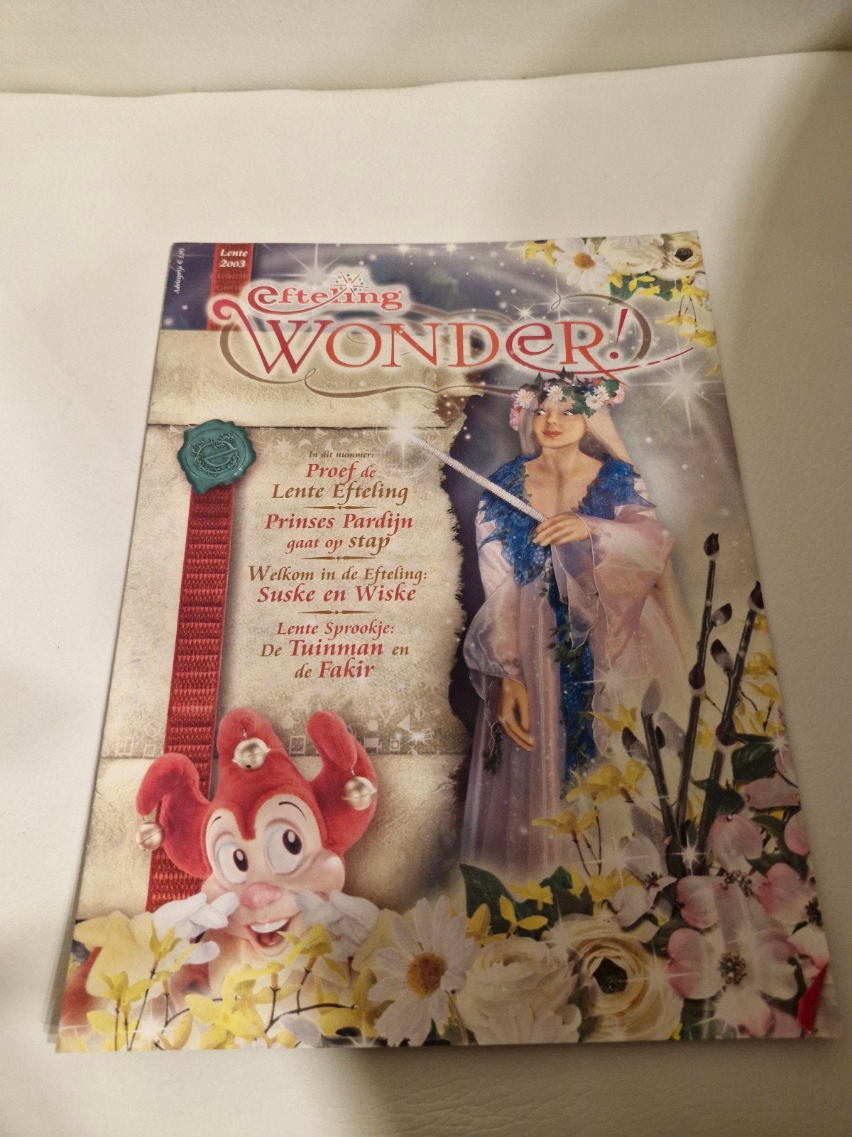 Efteling Wonder! Lente 2003 Magazine - Croky Reclame, Ophalen of Verzenden, Overige typen