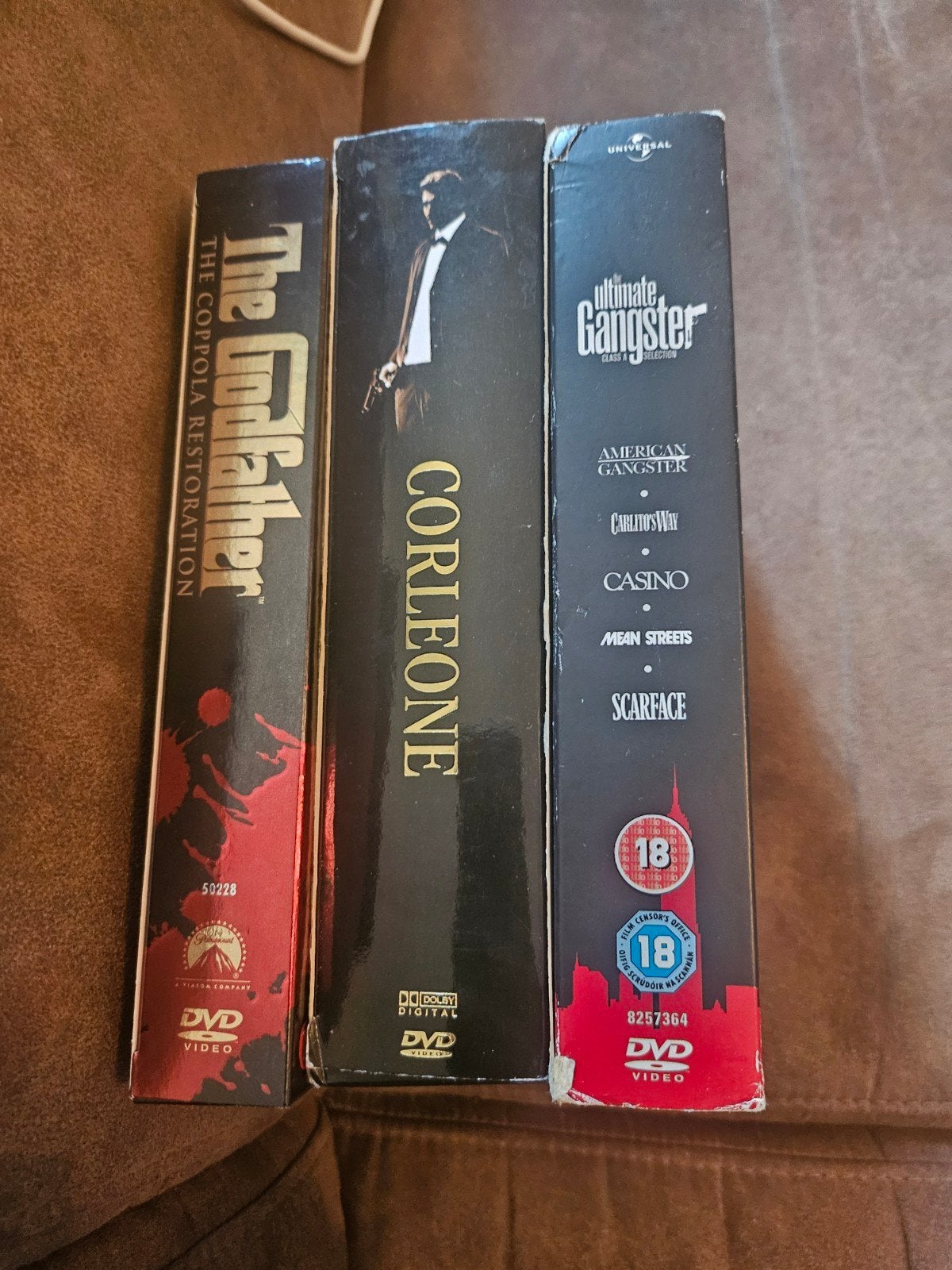 The Godfather, Corleone & Ultimate Gangster 5-DVD Boxsets, Vanaf 18 jaar, Maffia en Misdaad, Nederlands, Ophalen of Verzenden