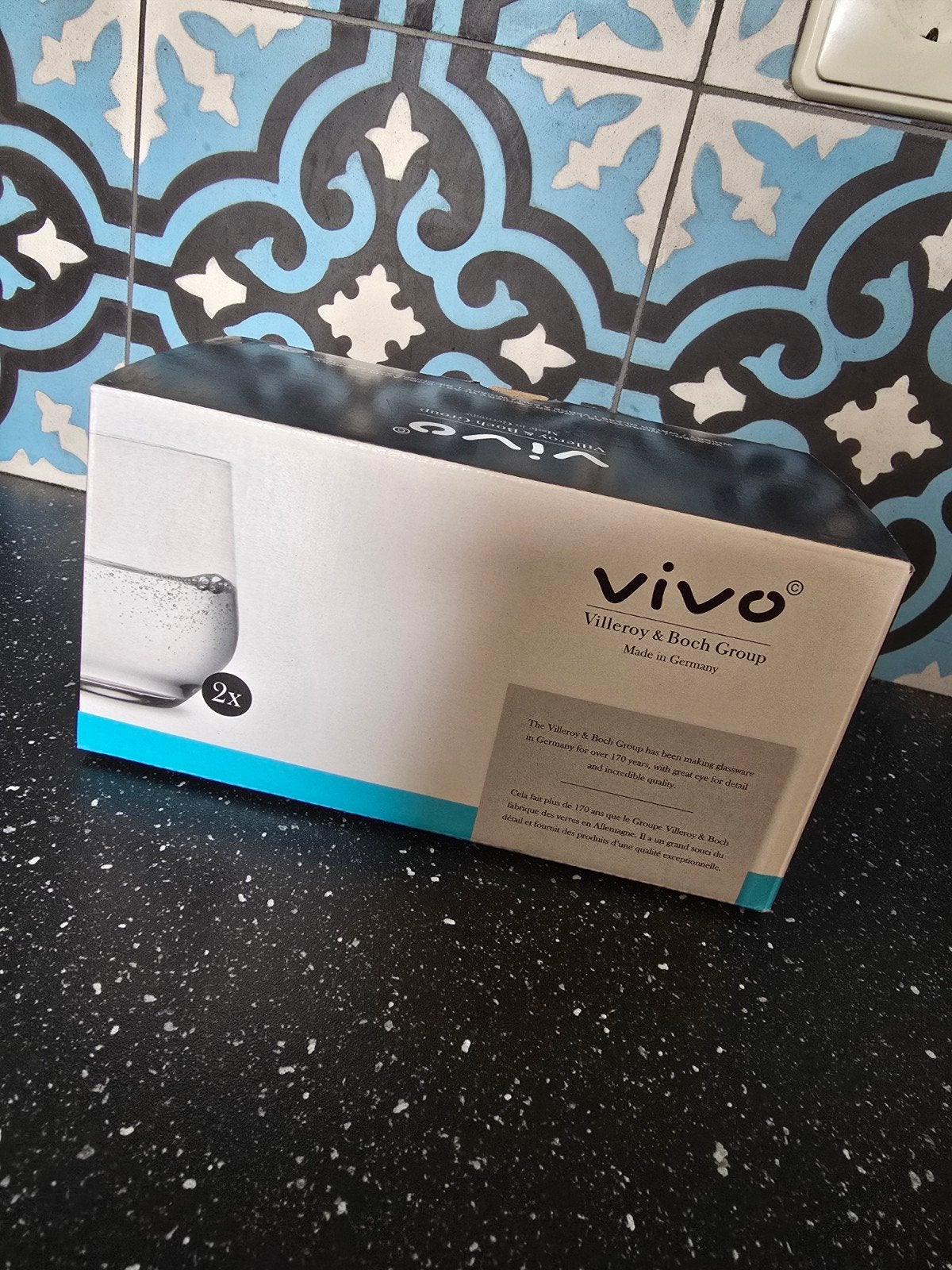 Vivo waterglazen nieuw, Ophalen of Verzenden, Nieuw, Overige typen