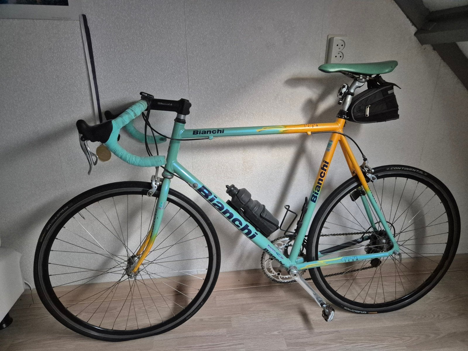 Bianchi racefiets maat 60 - Campagnolo Record - KWF, Fietsen en Brommers, Gebruikt, Aluminium, 57 tot 61 cm, Meer dan 20 versnellingen