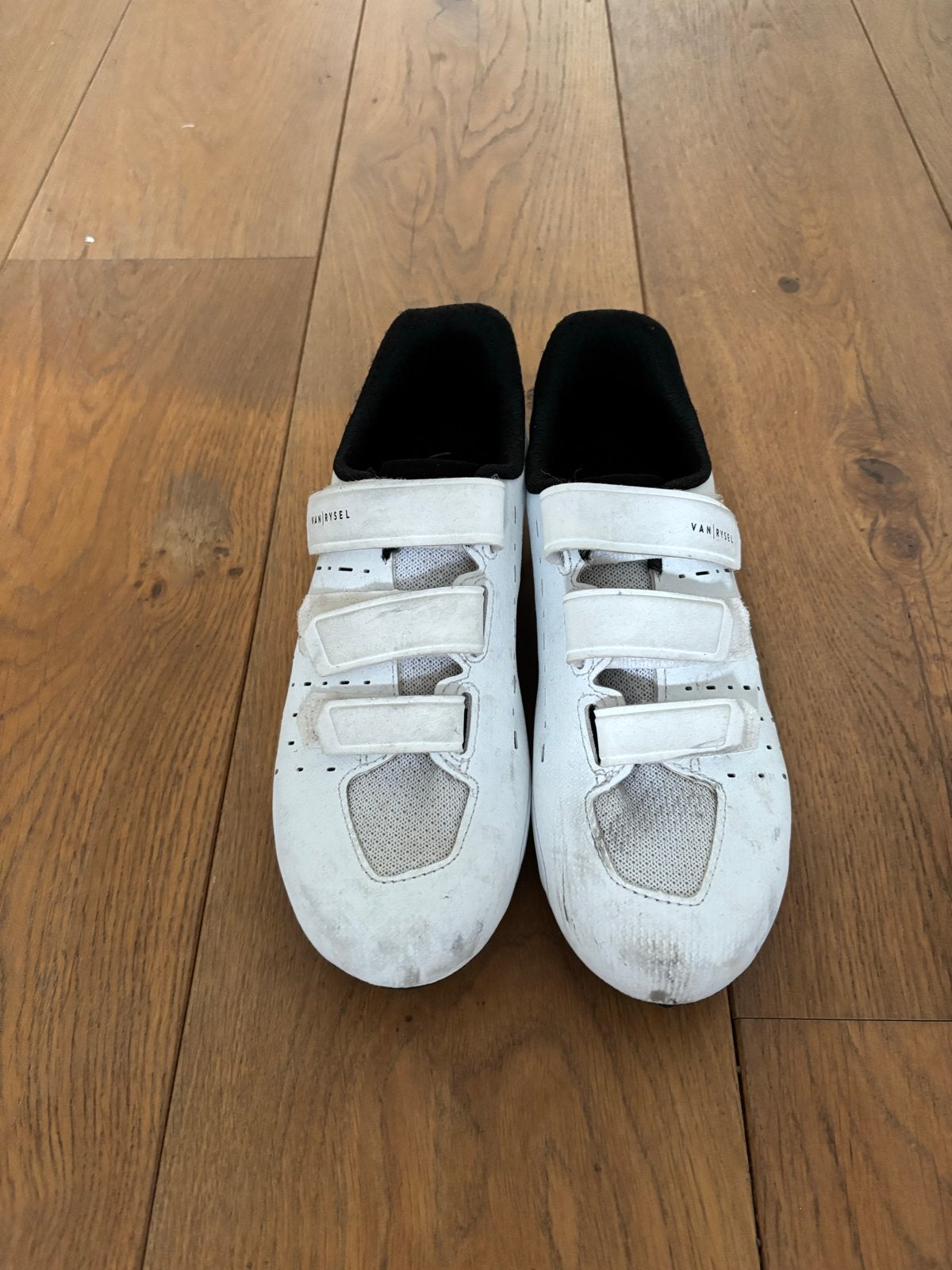 Van Rysel racefiets schoenen 37 en handschoenen, Fietsen en Brommers, Fietsaccessoires | Fietskleding, Ophalen, Gebruikt, Kinderen
