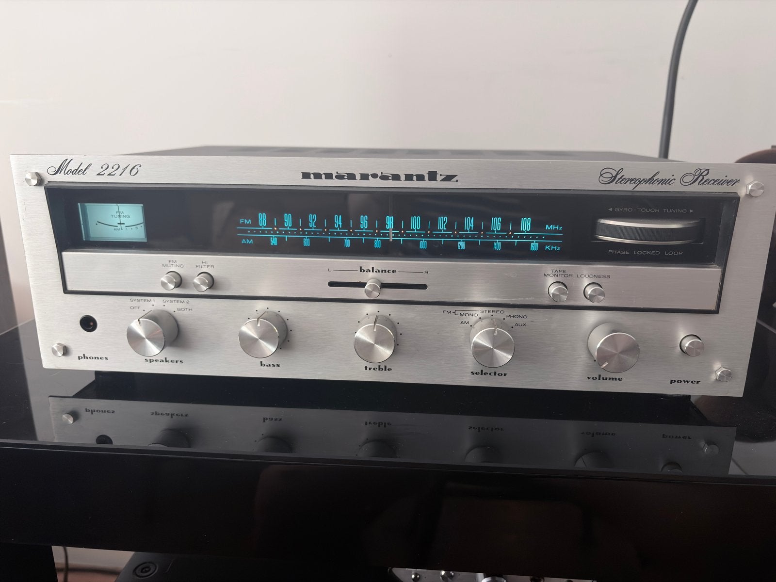 Marantz Model 2216 Receiver, Audio, Tv en Foto, Versterkers en Receivers, Gebruikt, 120 watt of meer, Stereo, Ophalen