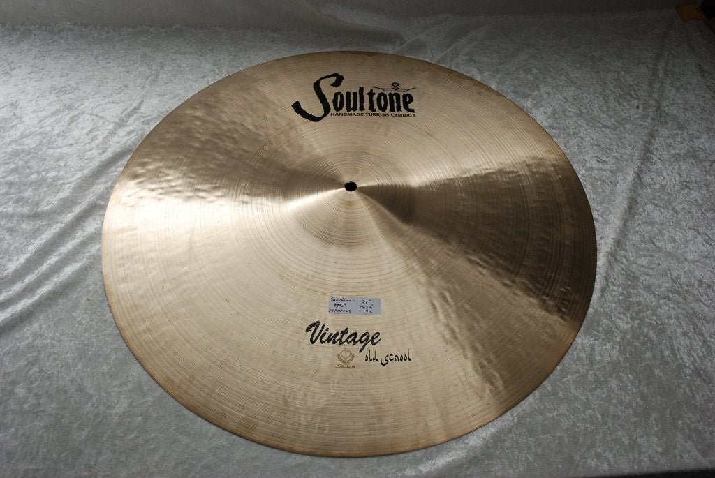 NIEUW!  Soultone Vintage old school  crash ride 2256gr 22", ., Drums of Percussie, Nieuw, Ophalen of Verzenden