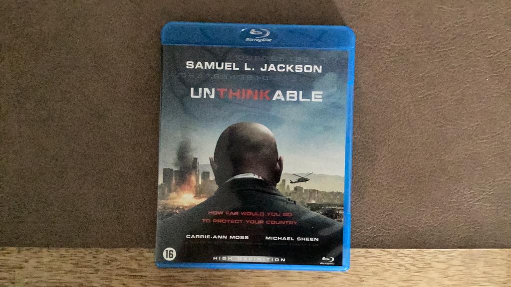 Unthinkable samuel l. Jackson, Cd's en Dvd's, Blu-ray, Ophalen of Verzenden, Zo goed als nieuw, Actie
