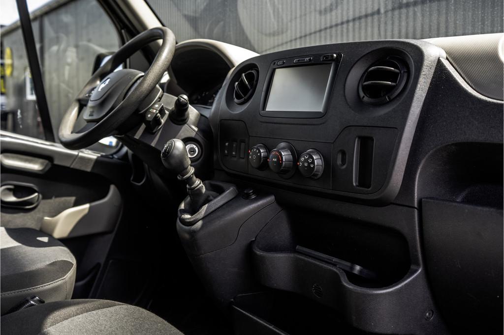 Renault Master 2.3 dCi | L1H2 | v-bak bijgeluid | Navigatie, Auto's, Bestelauto's, Stof, Gebruikt, 4 cilinders, Met garantie (alle)