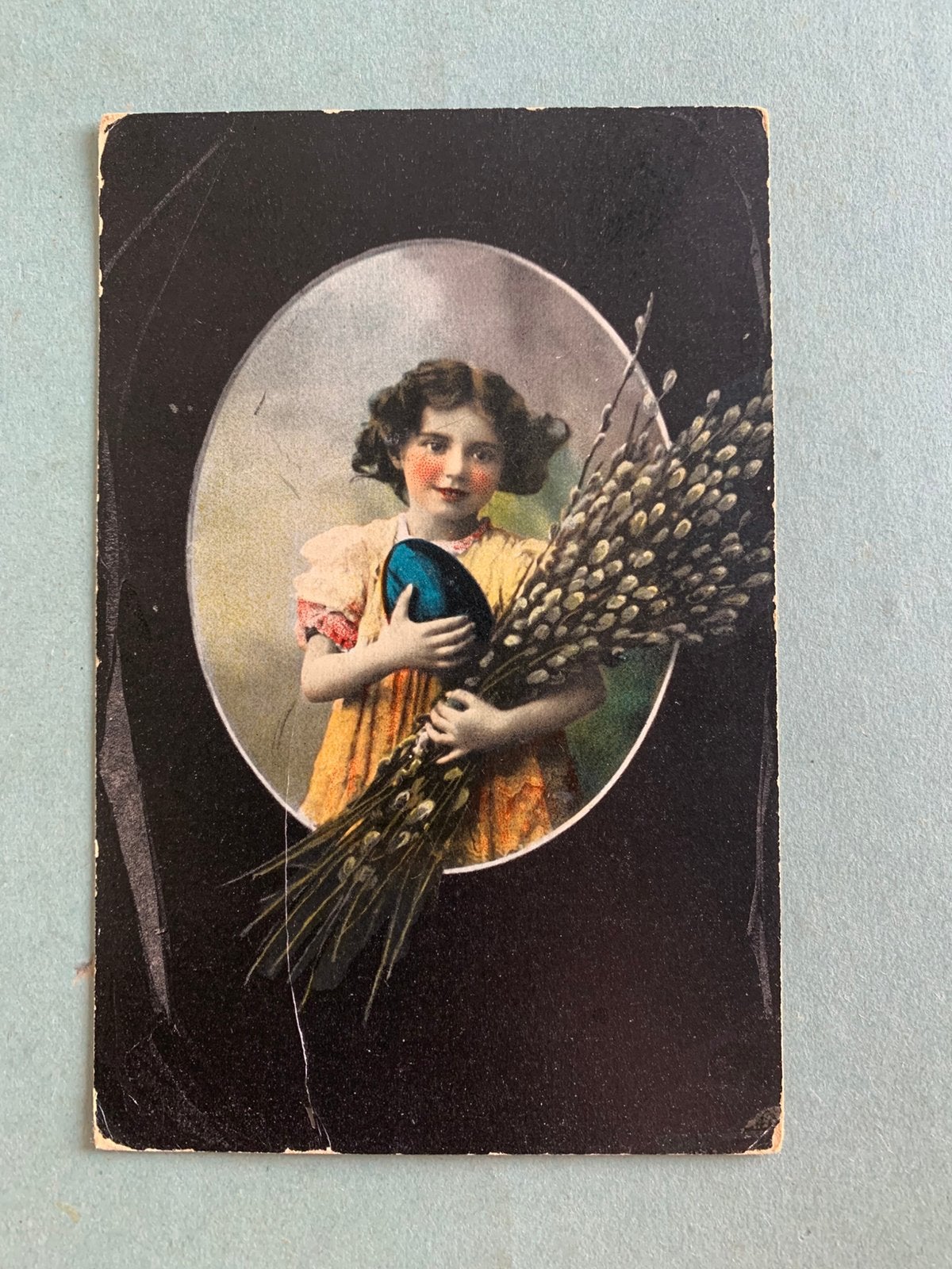 1914 Pasen, Ophalen of Verzenden, Voor 1920, Gelopen, Feest(dag)