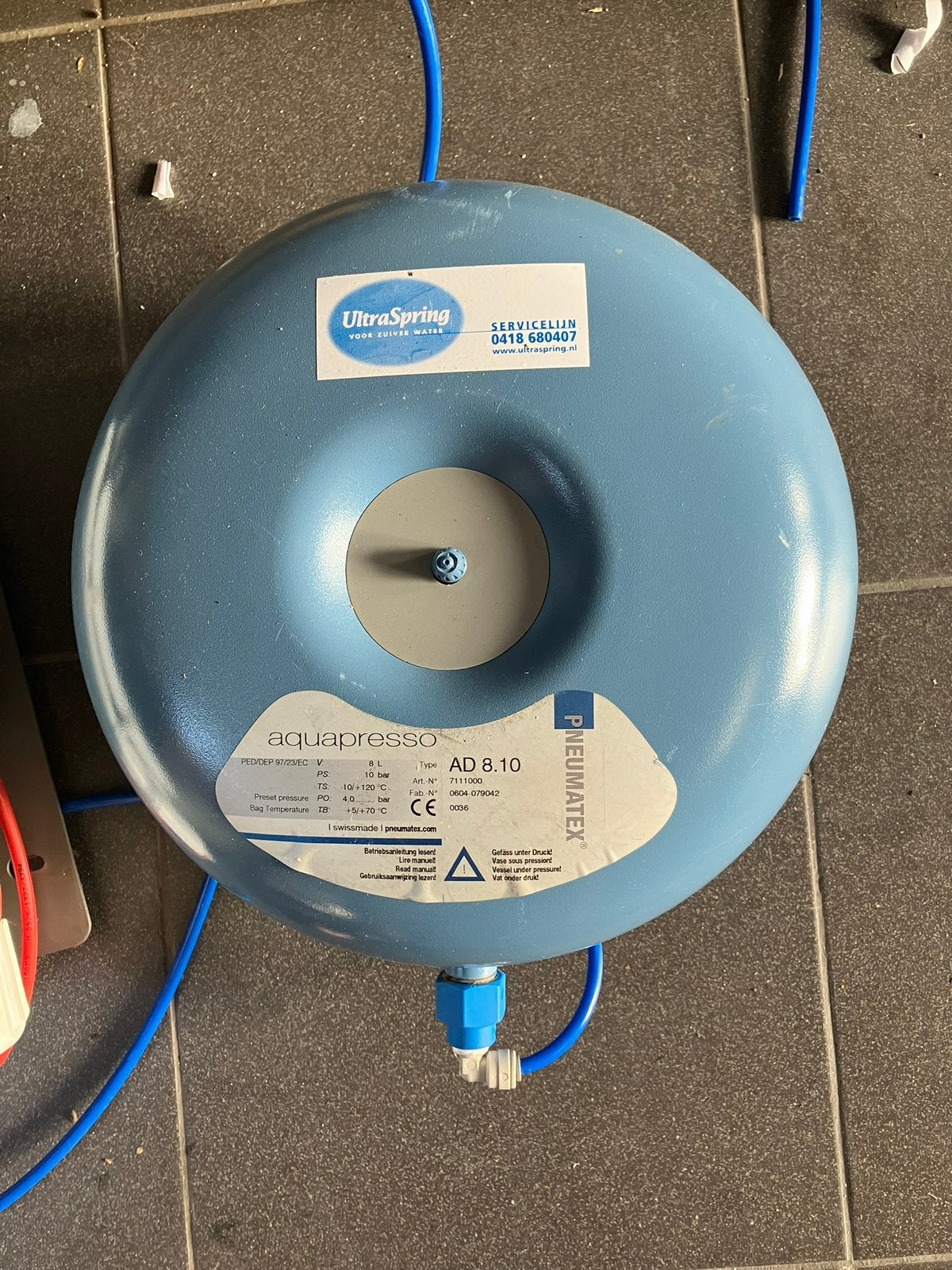 Drukvat pneumatex 8 liter, Minder dan 30 cm, Overige typen, Minder dan 60 cm, Ophalen of Verzenden