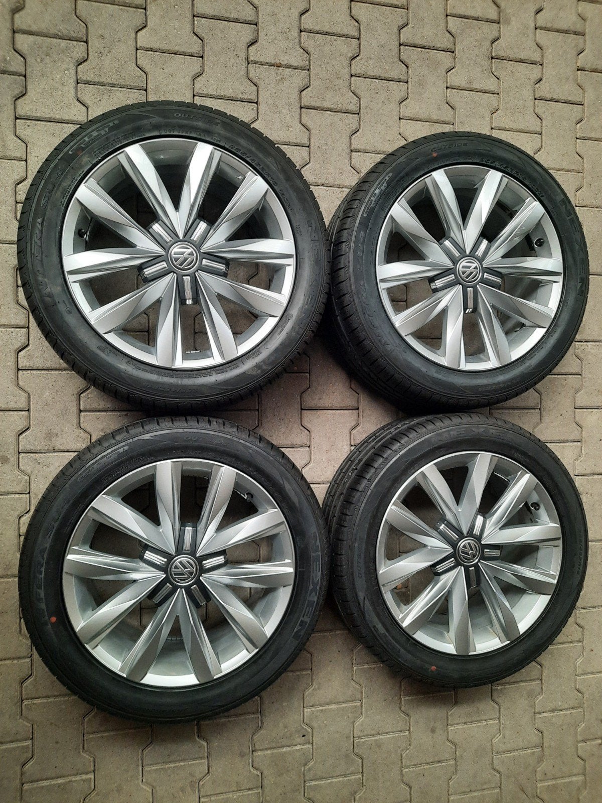 18 inch velgen OEM VW TRANSPORTER T5 T6 T6.1 BULLI MULTIVAN, 18 inch, 255 mm, Banden en Velgen, Ophalen of Verzenden