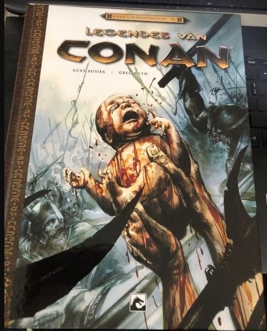 Legendes van Conan - Geboren op het slagveld 1 hc g2, Boeken, Stripboeken, Eén stripboek, Ophalen of Verzenden, Zo goed als nieuw