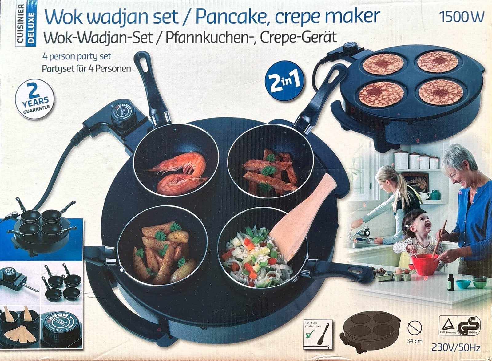 Wok-wadjan set, Ophalen of Verzenden, Nieuw, 4 t/m 7 personen