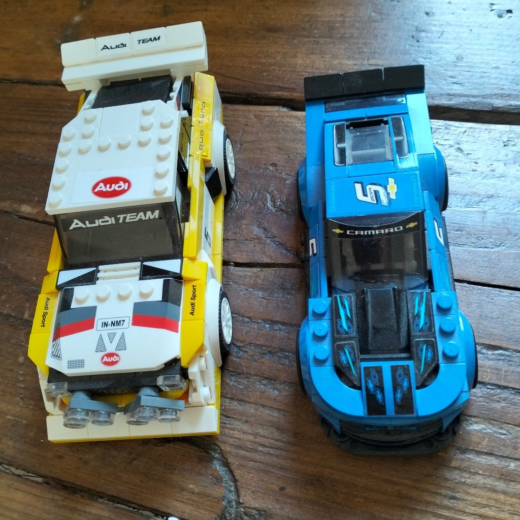 lego autos, Lego, Ophalen of Verzenden, Zo goed als nieuw, Racers