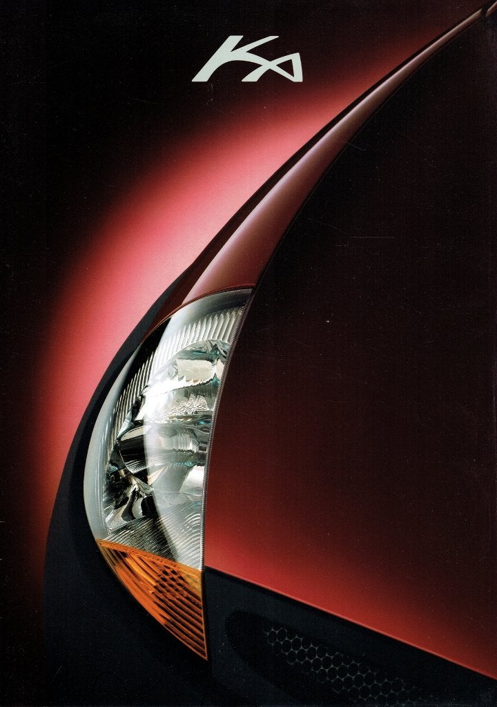 Folder Ford Ka (Belgische uitgave - 1996), Verzenden, Gelezen, Ford