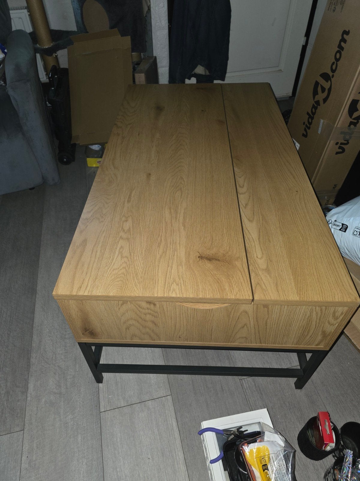 Nette salontafel, Ophalen, 100 tot 150 cm, 50 tot 100 cm, Minder dan 50 cm