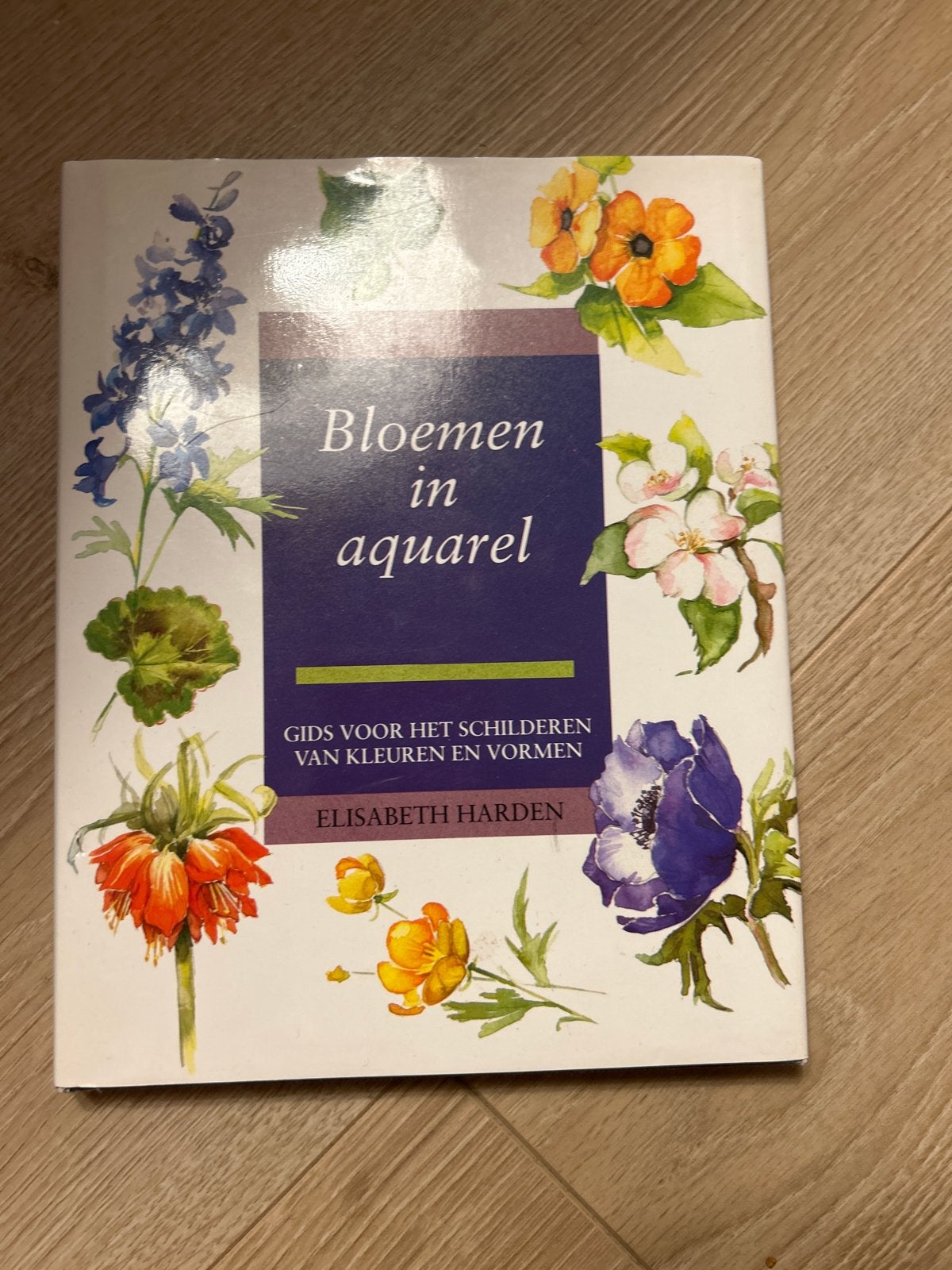 Bloemen in aquarel - Gids voor het schilderen van bloemen, Ophalen of Verzenden, Gelezen, Schilder- en Tekenkunst