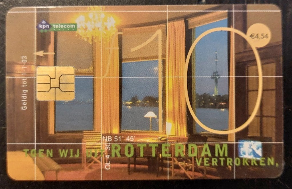 Telefoonkaart Rotterdam A4005 [6019]  [VeAnTe], Verzamelen, Telefoonkaarten, Ophalen of Verzenden, Nederland