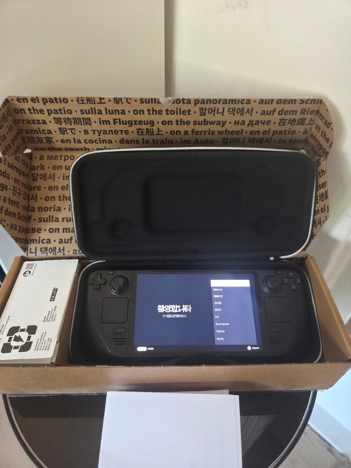 Steam deck OLED 512GB + Factuur en doos, Spelcomputers en Games, Ophalen, Zo goed als nieuw
