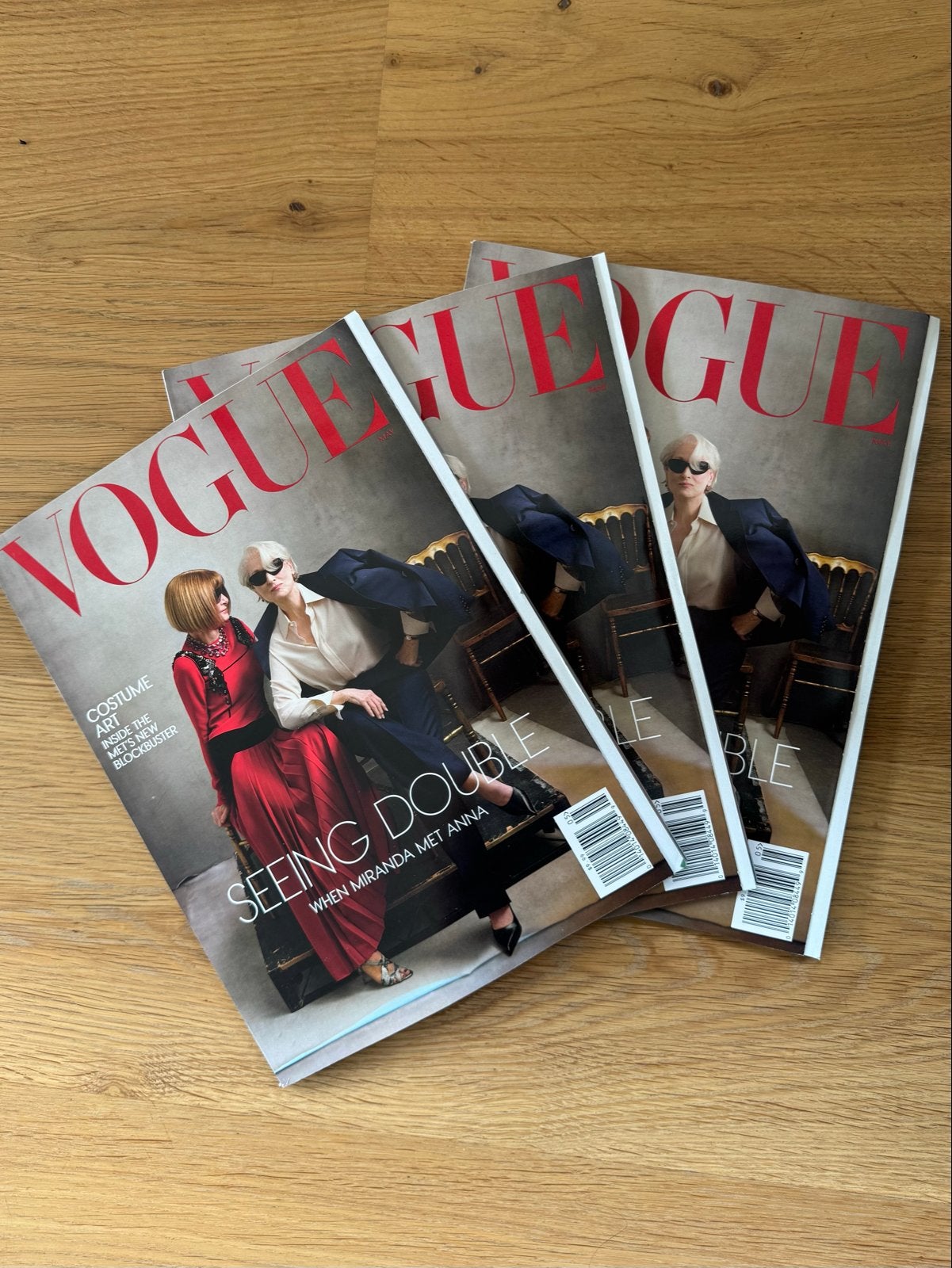 Vogue USA Mei 2026: Devil Wears Prada met Anna & Meryl, Boeken, Tijdschriften en Kranten, Ophalen of Verzenden, Nieuw, Damesbladen