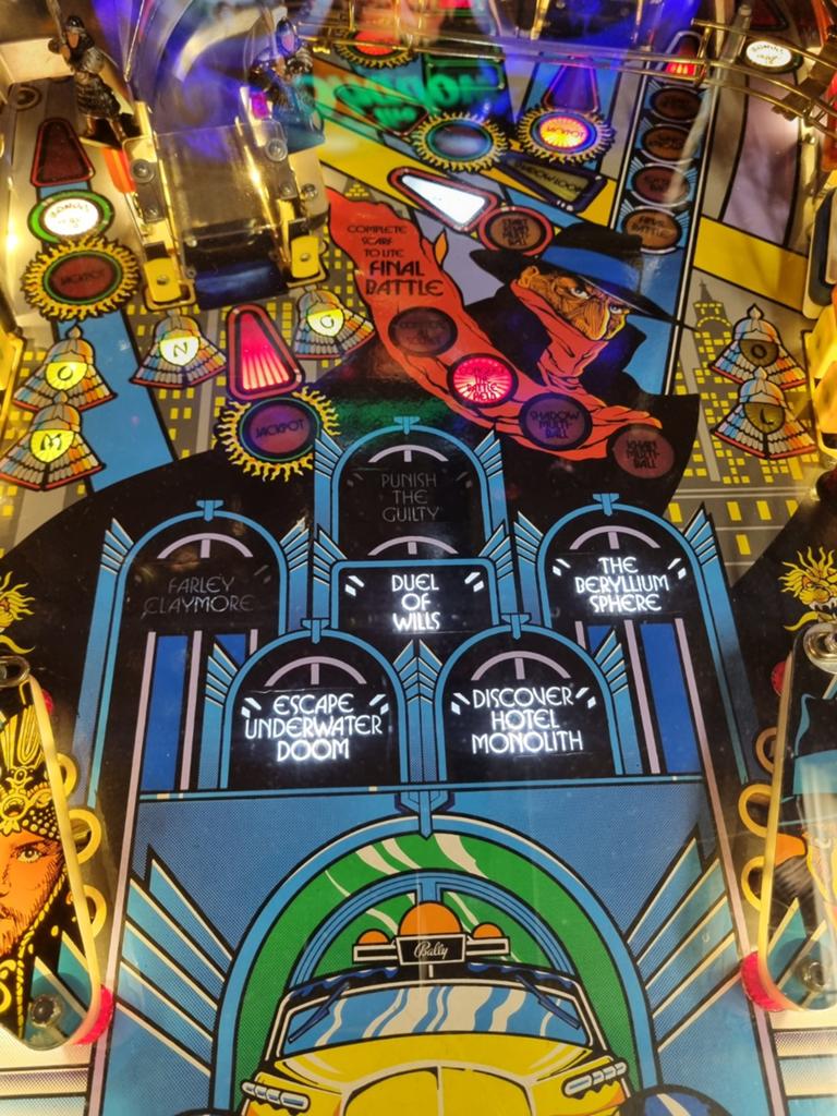 Prachtige bally Williams The Shadow flipperkast, Verzamelen, Automaten | Flipperkasten, Ophalen, Flipperkast, Williams