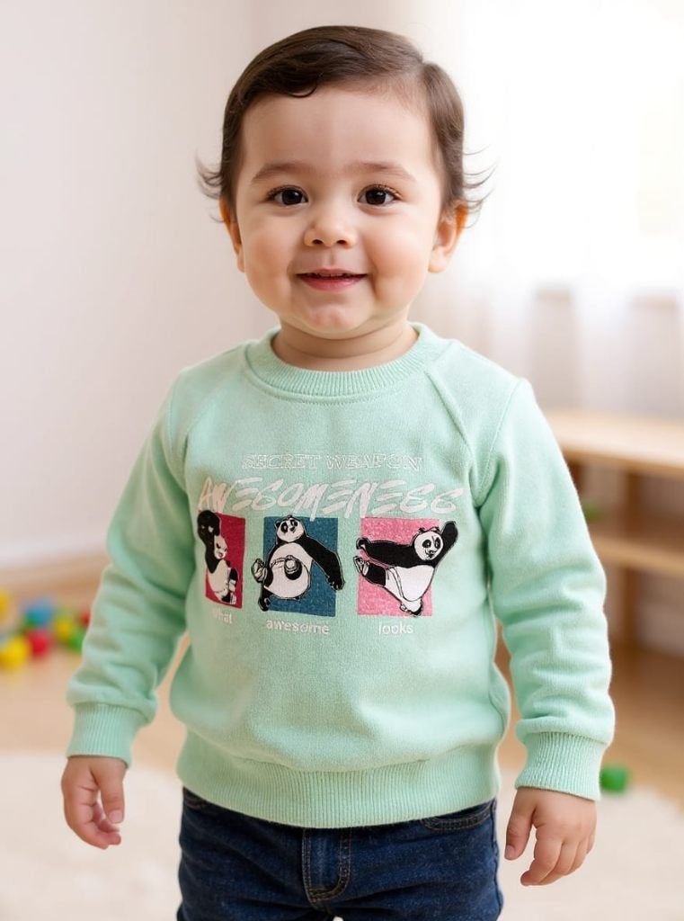 Warme trui "Panda", Verzenden, Nieuw, Onbekend, Jongen of Meisje